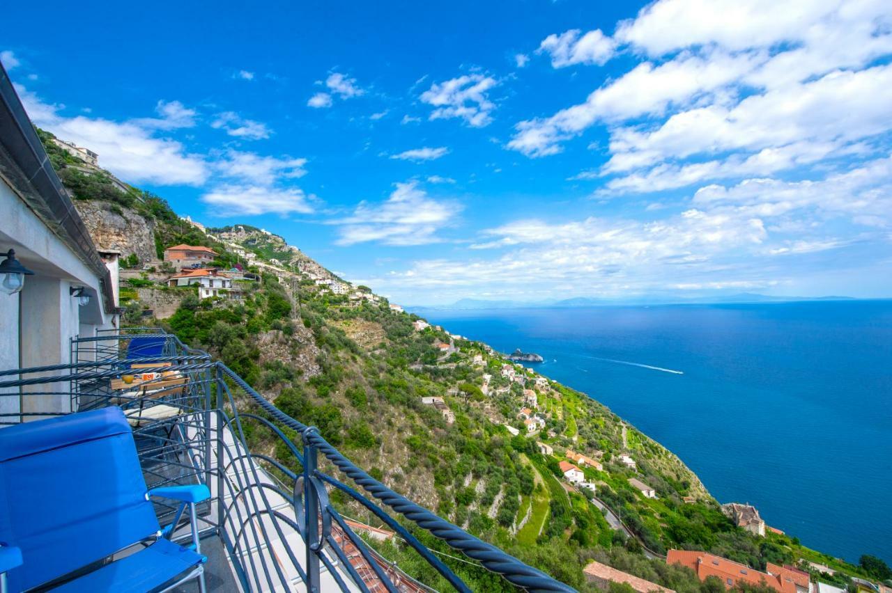 Amalfi Coast Mareblu Lägenhet Furore Exteriör bild