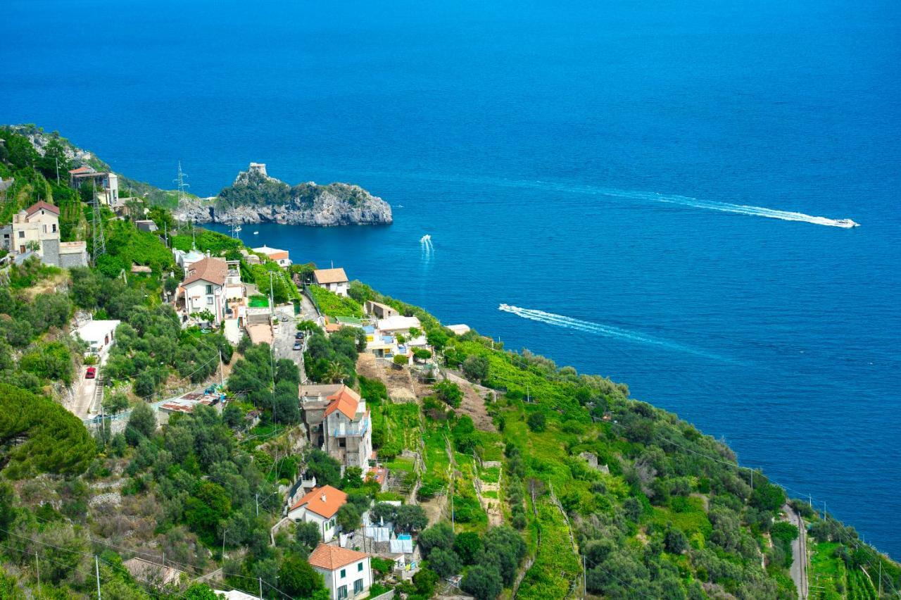 Amalfi Coast Mareblu Lägenhet Furore Exteriör bild