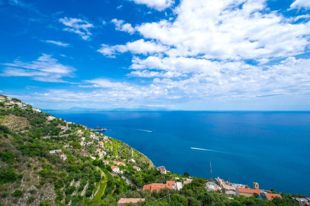 Amalfi Coast Mareblu Lägenhet Furore Exteriör bild